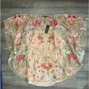 Embroidered Tunic Top